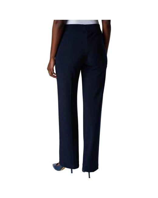 Joseph Ribkoff Blue Wide Trousers