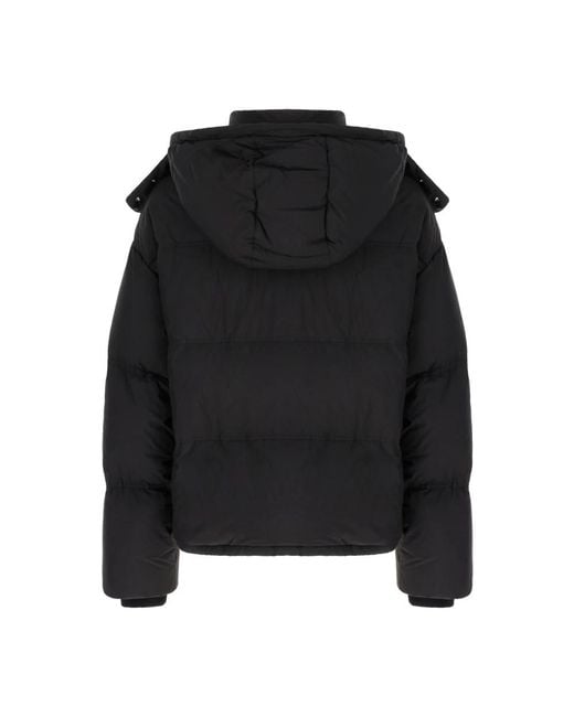 AMI Black Winter Jackets for men