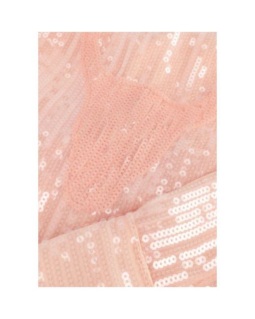 Alix The Label Pink Paillettenbluse