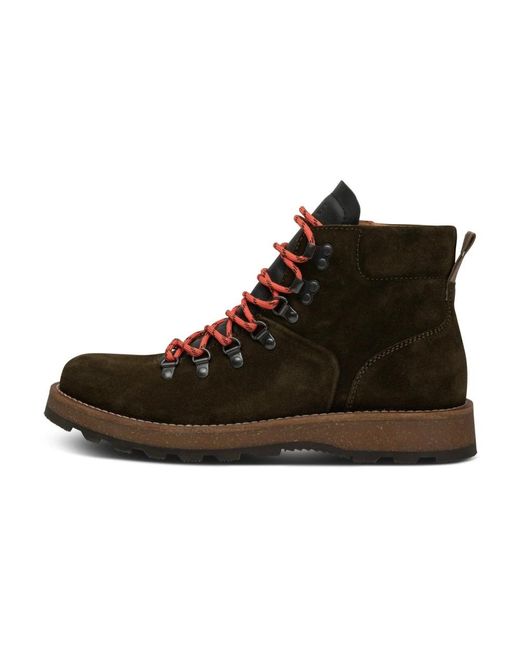 Shoe The Bear Black Lace-Up Boots for men