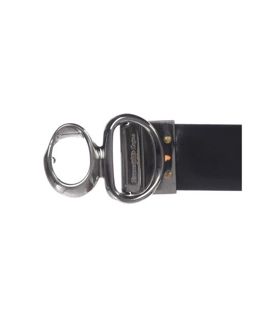 Zegna Black Belts for men