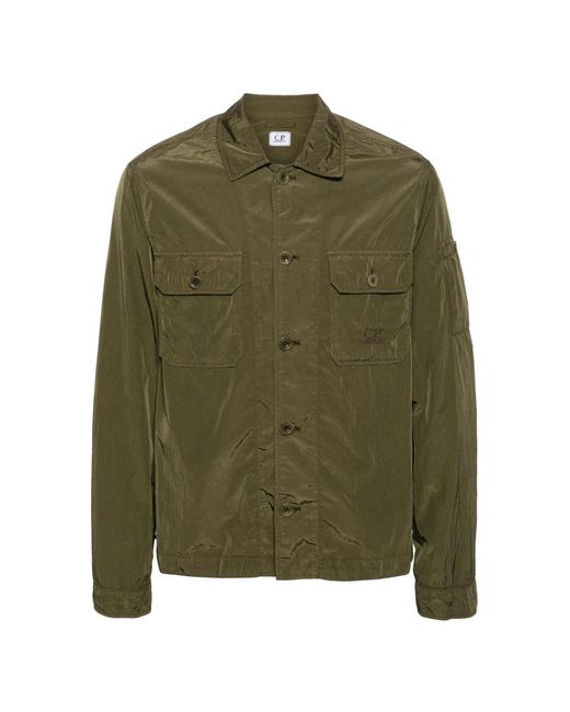 Light Jackets di C P Company in Green da Uomo