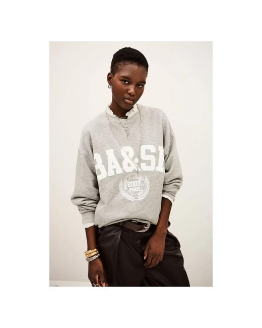 Sweatshirts Ba&sh en coloris Gray