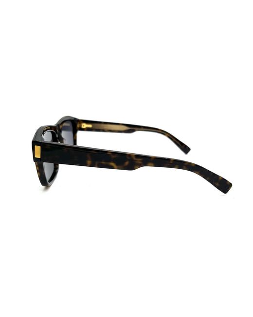 Dunhill Black Braune sonnenbrille für frauen