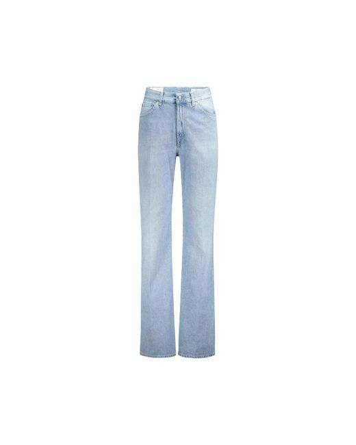 Dondup Blue Straight Fit Jeans