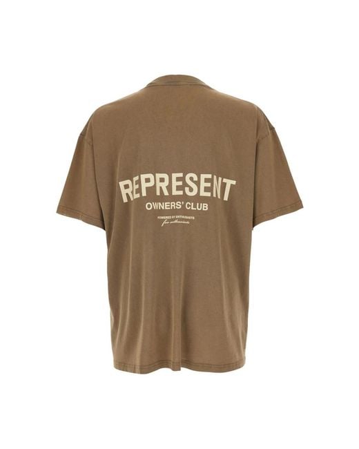 Represent Brown T-Shirts for men