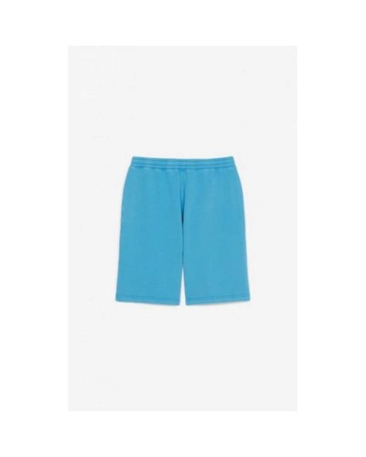 KENZO Tiger Crest Shorts in het Blue voor heren