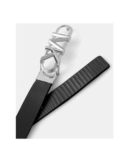 Michael Kors Reversible Logo Riem in het Black