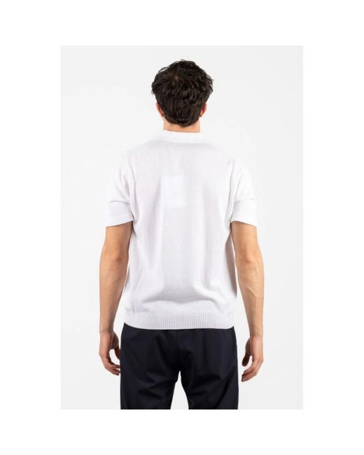 Alpha Industries White Polo Shirts for men
