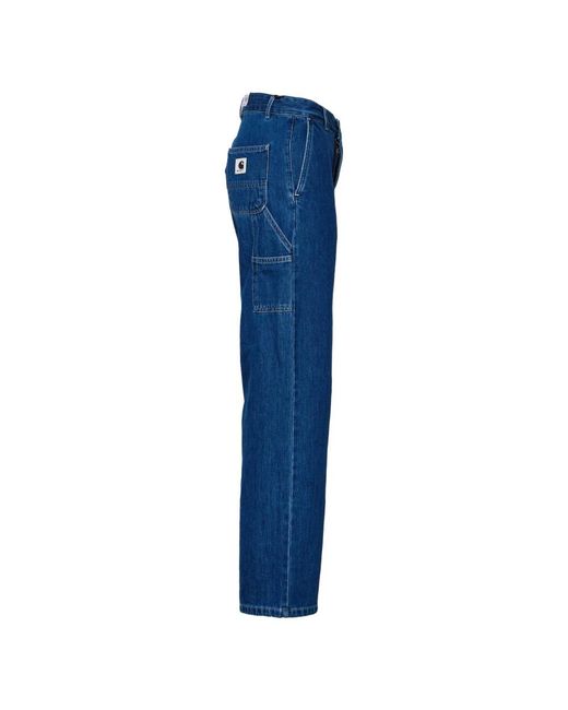 Carhartt Blue Loose-Fit Jeans