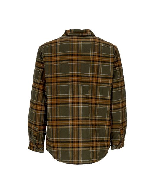 Carhartt Wiles Gewatteerd Overhemdjack Voor in het Green voor heren