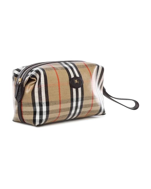 Burberry Brown Clutches for men