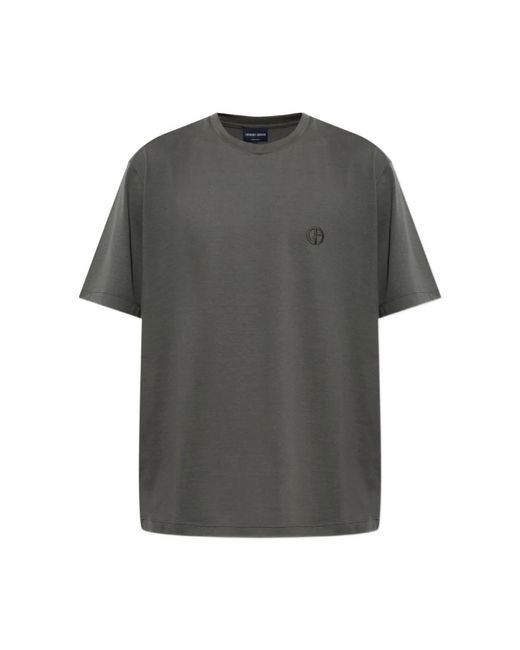 Giorgio Armani Gray T-Shirts for men