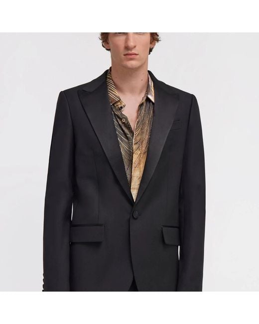 Roberto Cavalli Black Blazers for men