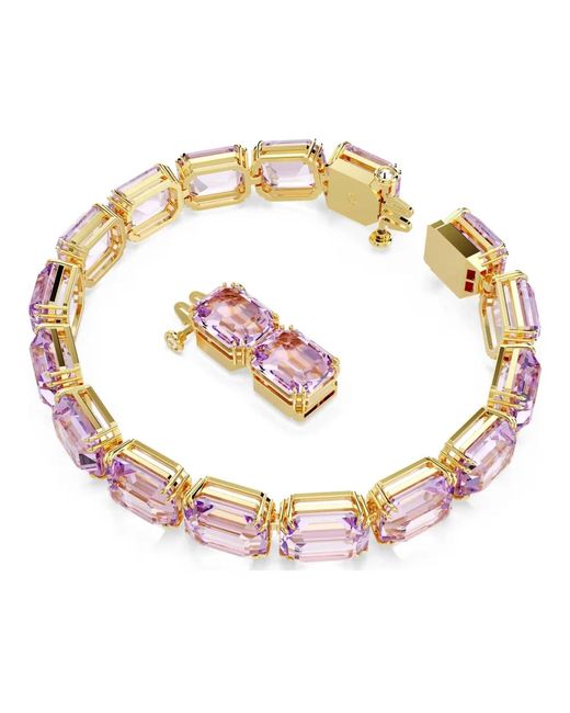 Bracelets Swarovski de color Metallic