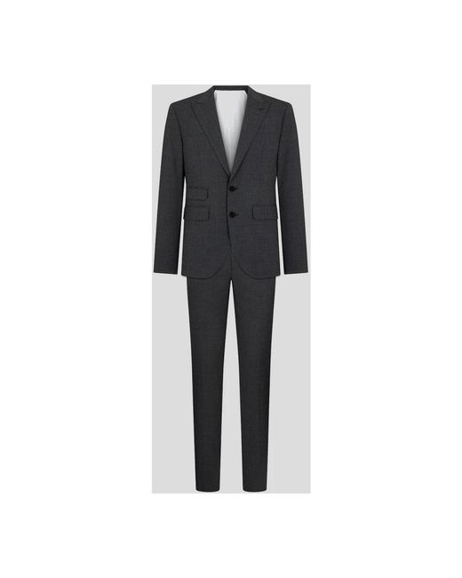 DSquared² Black Single Breasted Suits for men
