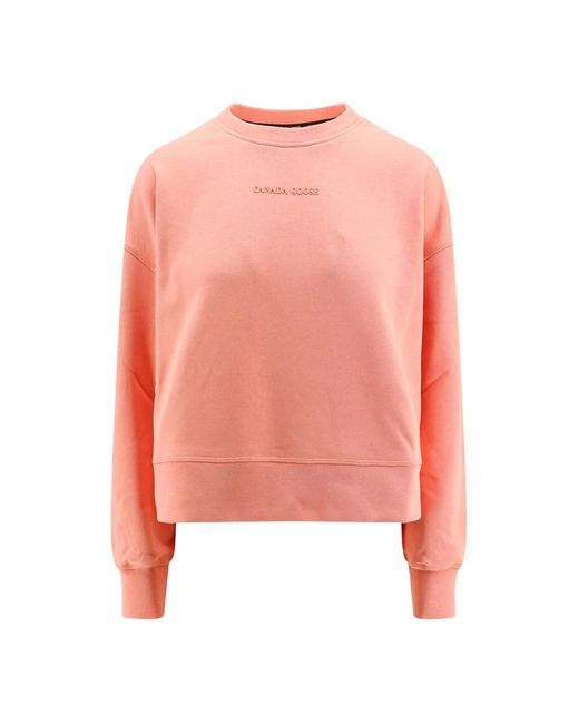 Sweatshirts Canada Goose de color Pink