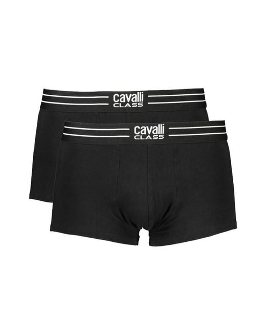 Bottoms Roberto Cavalli pour homme en coloris Black