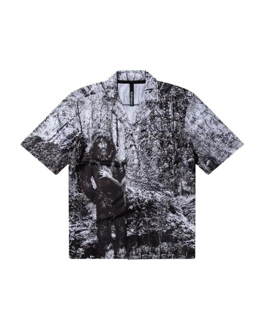 No Problemo Black Short Sleeve Shirts for men