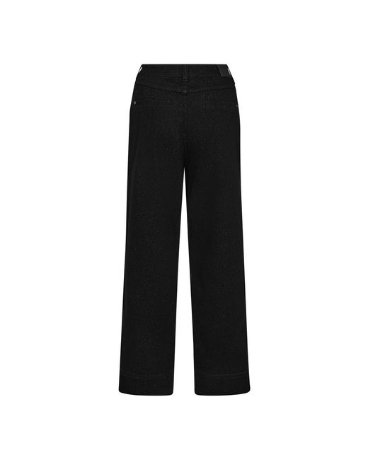 Mos Mosh Black Straight Fit Jeans