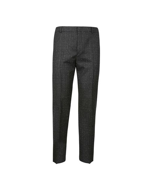 Alexander McQueen Gray Slim-Fit Trousers for men