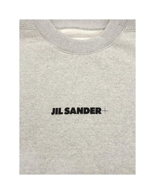 Jil Sander Gray Sweatshirts
