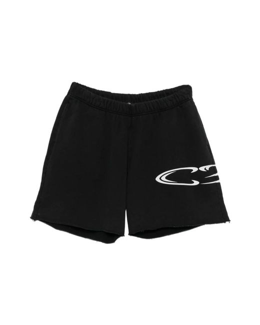 Cole Buxton Black Casual Shorts for men