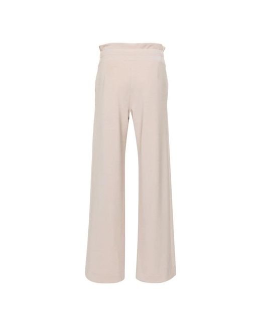 D.exterior Natural Wide Trousers