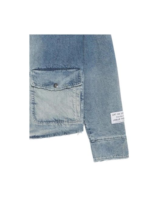 GALLERY DEPT. Blue Denim Jackets for men
