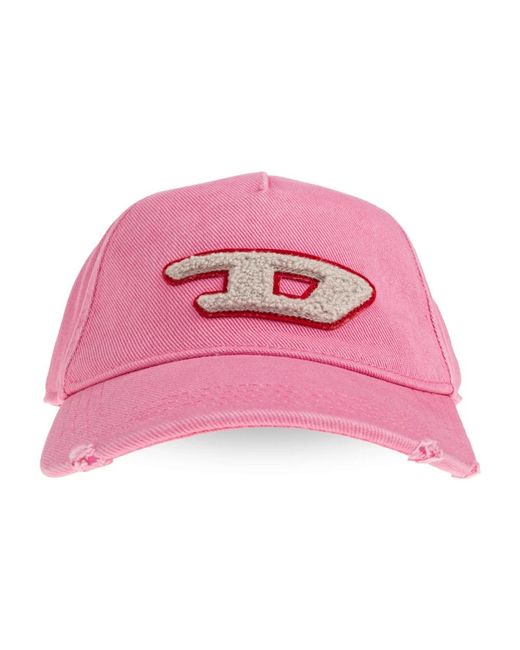 DIESEL C-Spon-D Cap in het Pink voor heren