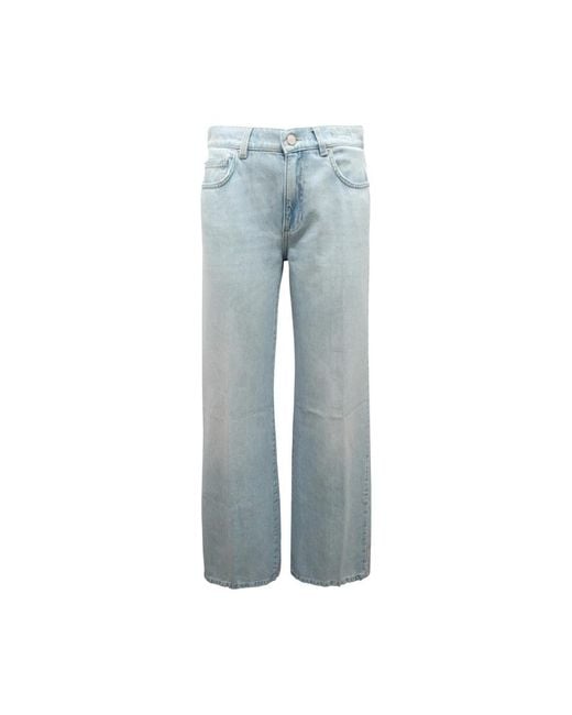 Marella Blue Wide Jeans