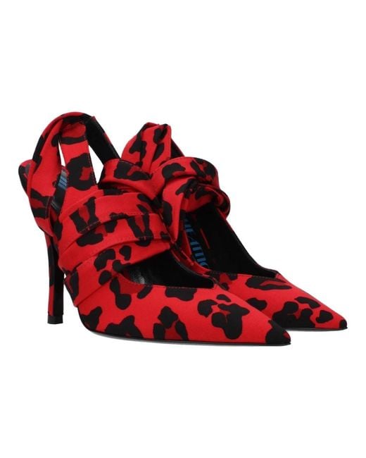 Pumps The Attico de color Red