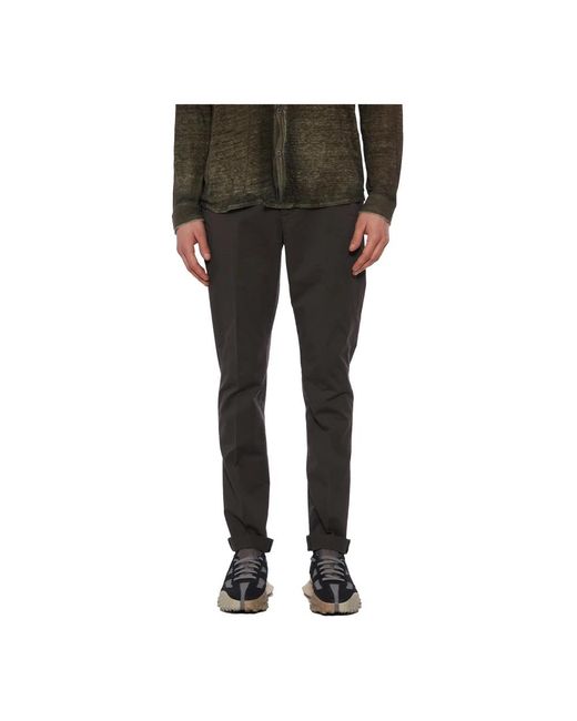 Dondup Black Chinos for men