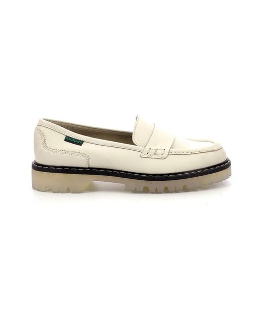 Kickers White Bequemer deck loafer