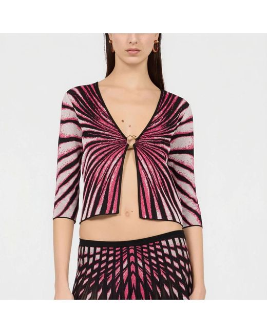 Cardigans Roberto Cavalli en coloris Purple