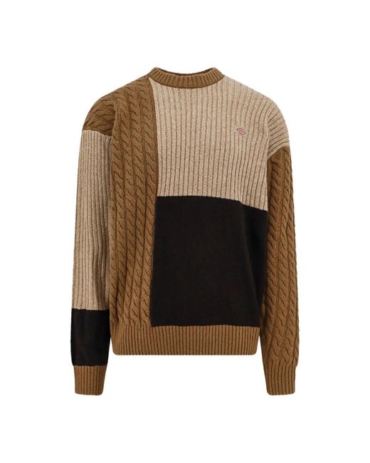 Dickies Brown Round-Neck Knitwear for men