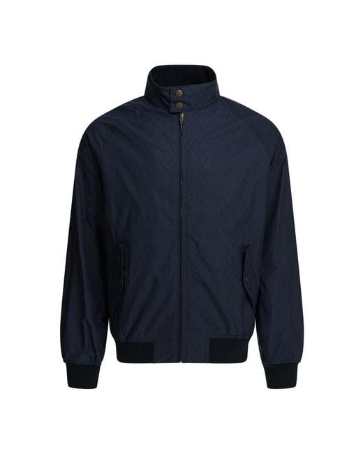 Valentino Blue Bomber Jackets for men