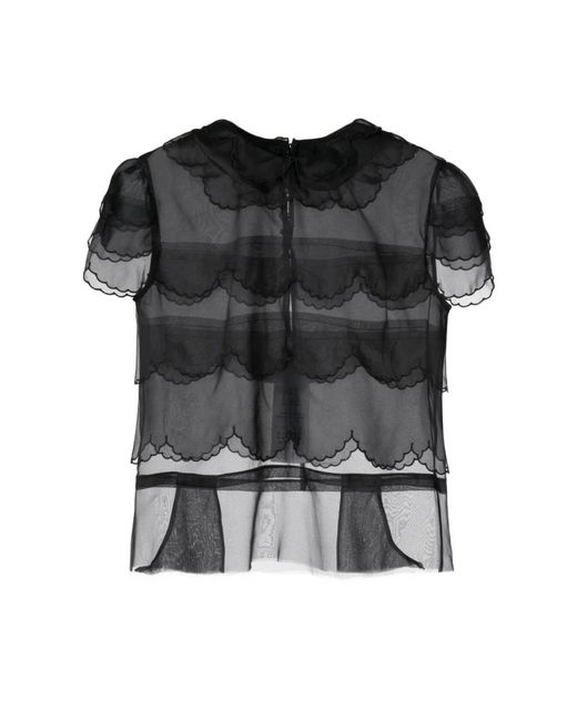 Maison Margiela Black Blouses