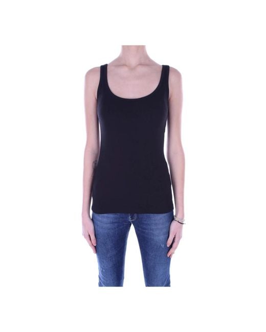 Ralph Lauren Blue Sleeveless Tops