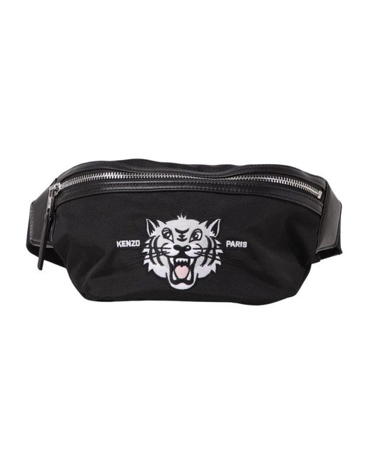 KENZO Tigerkopf Gürteltasche in Black für Herren