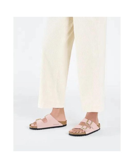 Sliders Birkenstock en coloris Pink