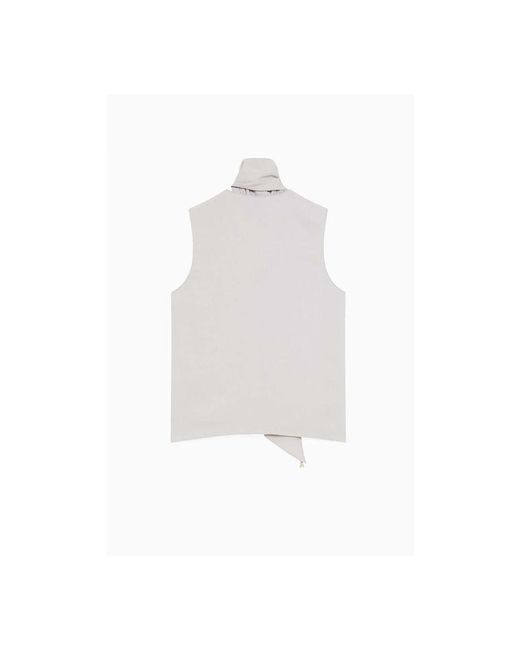 Patrizia Pepe White Ärmelloses top art. 8c0762a540