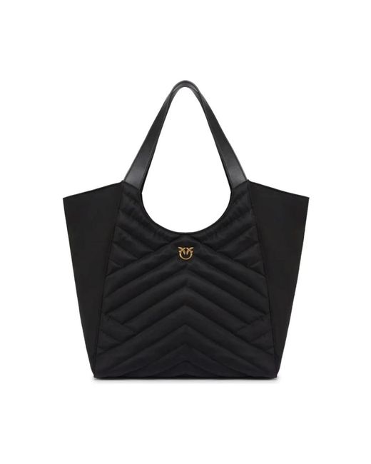 Tote Bags Pinko en coloris Black