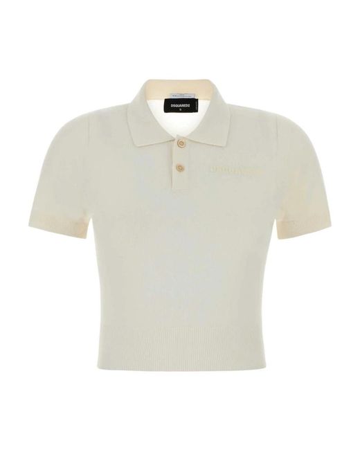 Polo Shirts DSquared² de color White