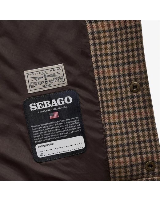 Light Jackets Sebago de hombre de color Brown