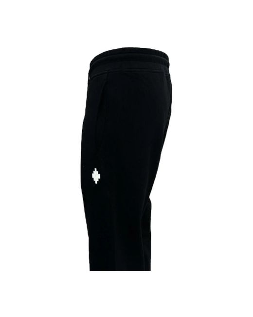 Marcelo Burlon Black Sweatpants for men