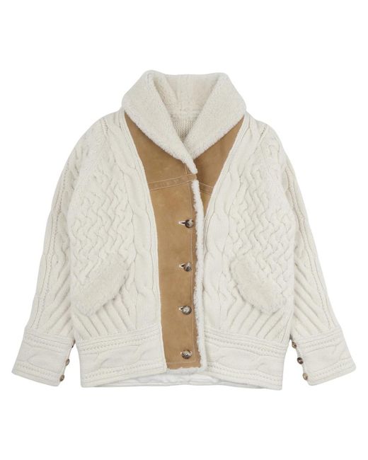 Ermanno Scervino White Cardigans