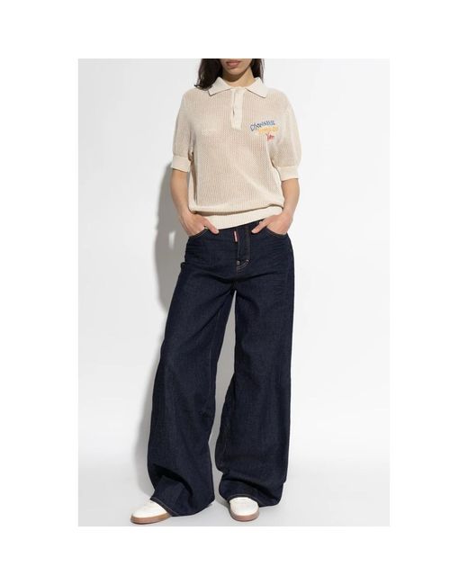 DSquared² Polo Shirts in het Natural
