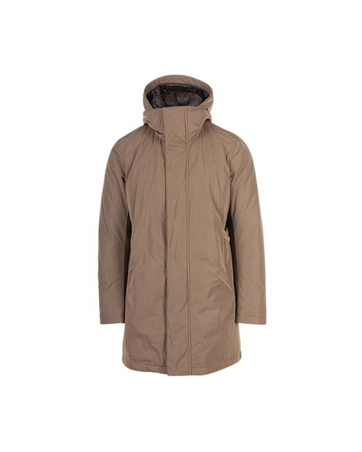 Montecore Brown Down Coats for men