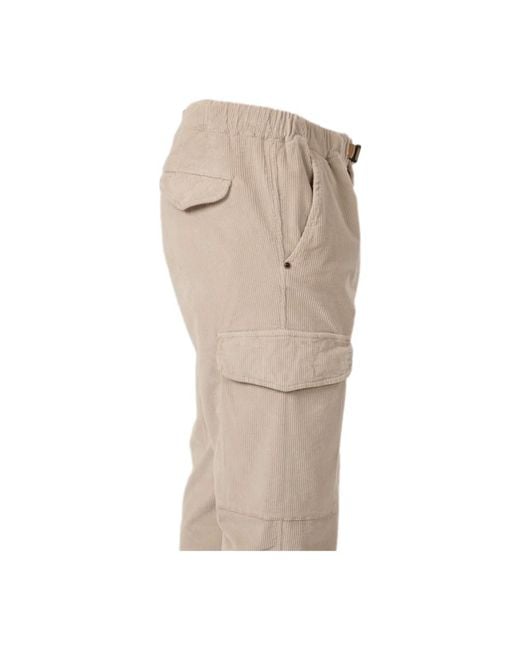 White Sand Natural Slim-Fit Trousers for men